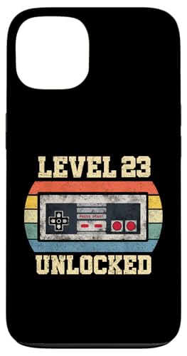 Level 23 freigeschaltet Geschenk für 23 Jahre Lustiger Gamer zum 23. Geburtstag Hülle für iPhone 13 Level 23 freigeschaltet Geschenk für 23 Jahre Lustiger Gamer zum 23. Geburtstag Hülle für iPhone 13 von Level Unlocked Gaming Edition Birthday Gifts By Mj