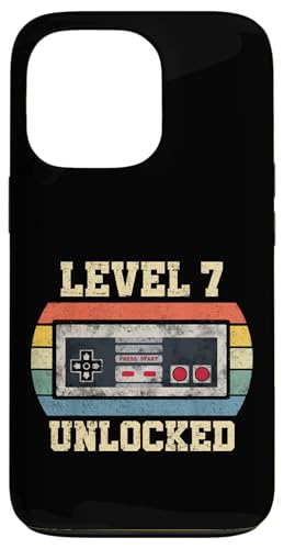 Level 7 Unlocked - Lustiger 7 Jahre alter Videospieler 7. Geburtstag Hülle für iPhone 13 Pro Level 7 Unlocked - Lustiger 7 Jahre alter Videospieler 7. Geburtstag Hülle für iPhone 13 Pro von Level Unlocked Gaming Edition Birthday Gifts By Mj