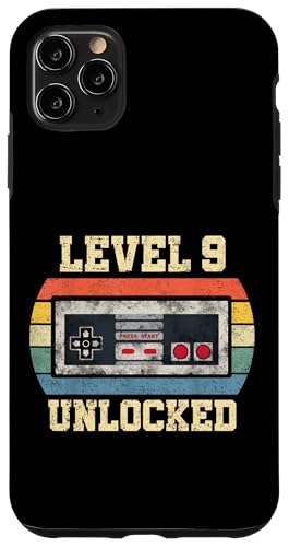 Level 9 Unlocked - Lustiger 9 Jahre alter Videospieler 9. Geburtstag Hülle für iPhone 11 Pro Max Level 9 Unlocked - Lustiger 9 Jahre alter Videospieler 9. Geburtstag Hülle für iPhone 11 Pro Max von Level Unlocked Gaming Edition Birthday Gifts By Mj