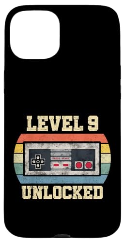 Level 9 Unlocked - Lustiger 9 Jahre alter Videospieler 9. Geburtstag Hülle für iPhone 15 Plus Level 9 Unlocked - Lustiger 9 Jahre alter Videospieler 9. Geburtstag Hülle für iPhone 15 Plus von Level Unlocked Gaming Edition Birthday Gifts By Mj