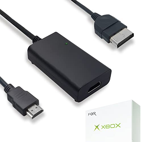 HDMI Kabel für Original Xbox Konsole, Original Xbox auf HDMI Adapter mit Komponentensignal (100% verbesserte Videoqualität-HD-Wandler) von LevelHike