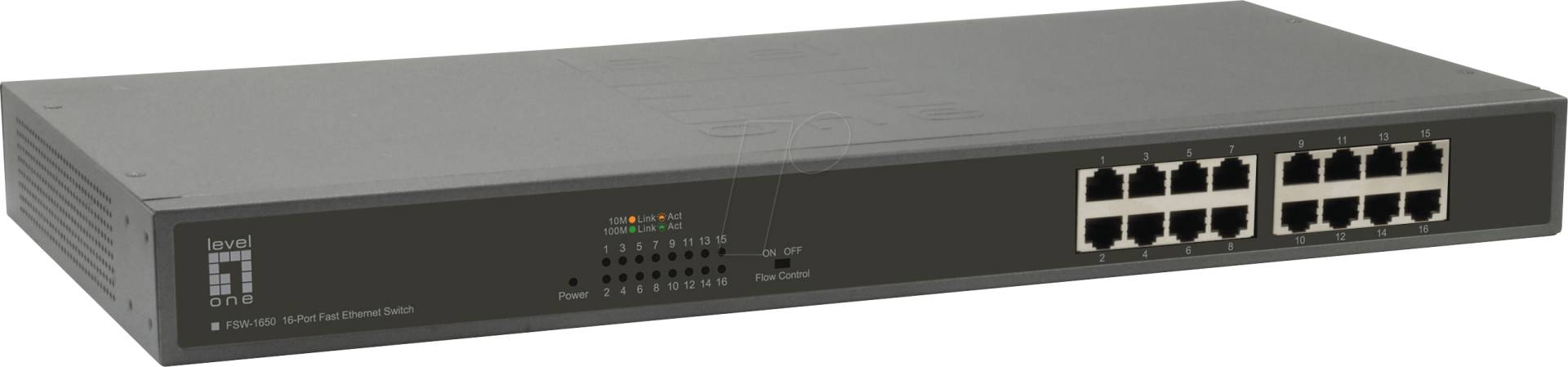 LEVELONE FSW1650 - Switch, 16-Port, Fast Ethernet von LevelOne