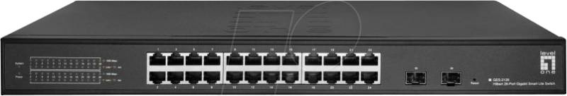 LEVELONE GES2126 - Switch, 26-Port, Gigabit Ethernet, SFP von LevelOne