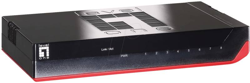 LEVELONE GSW0807 - Switch, 8-Port, Gigabit Ethernet von LevelOne
