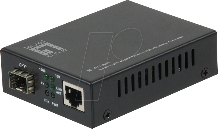 LEVELONE GVT2010 - Medienkonverter, Gigabit Ethernet, SFP von LevelOne