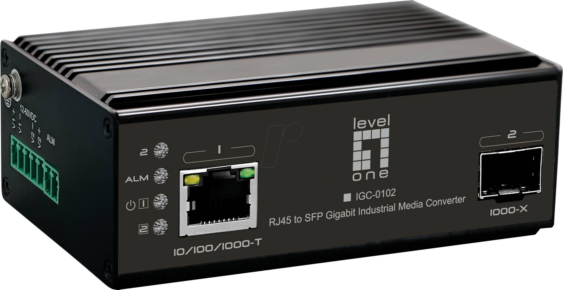 LEVELONE IGC0102 - Medienkonverter, Gigabit Ethernet, SFP von LevelOne