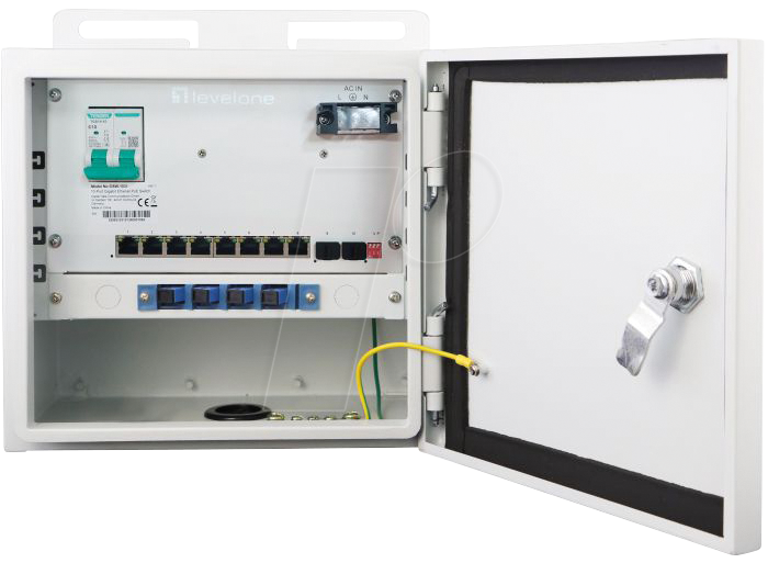 LEVELONE OSW1031 - Switch, 10-Port, Gigabit Ethernet, PoE+, SFP+ von LevelOne