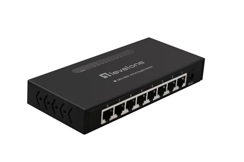 Level One GEU-0822 8-Port Gigabit Ethernet Switch von LevelOne