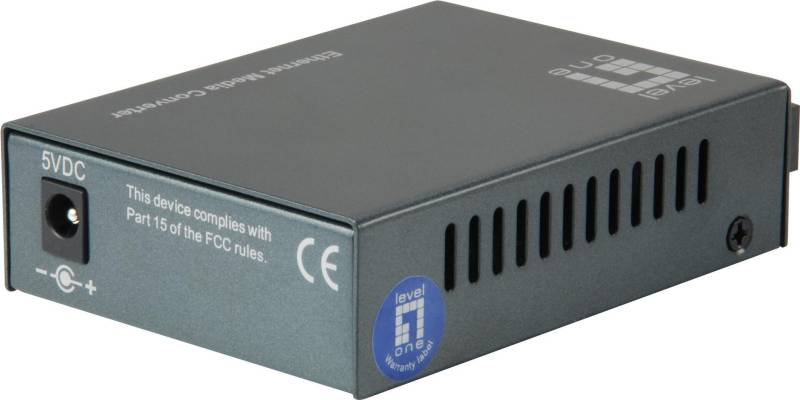 Level One LevelOne Media Konverter FVT-1106 RJ45>SC SM 120km (FVT-1106) von LevelOne