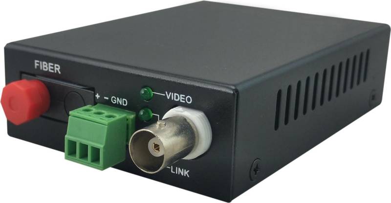 LevelOne 1-Kanal BNC über Glasfaser Extender Kit - 20km - AV transmitter - 20000 m - 1470-1610,1310 nm - FC - 6,5 MHz - -26 dB (AVF-1101) von LevelOne