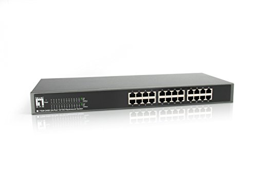 LevelOne 24-Port Fast Ethernet Switch 10/100Mbps von LevelOne