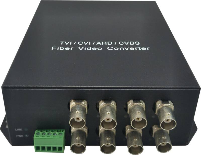 LevelOne 8-Kanal BNC über Glasfaser Extender Kit - 20km - AV transmitter - 20000 m - 1470-1610,1310 nm - FC - 6,5 MHz - 1310 nm (AVF-1801) von LevelOne