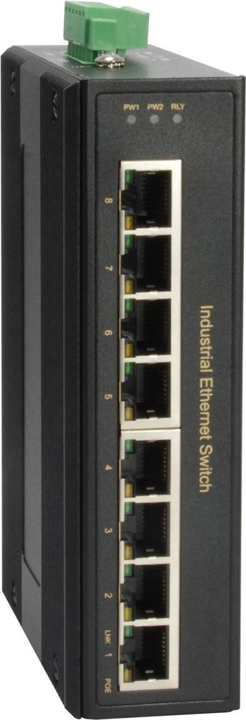LevelOne 8-Port Gigabit PoE Ind. Switch PoE-Ports können den IEEE 802.3at-Standard unterstützen und 30-W-Geräte mit Strom versorgen, 1000Mb/s, Voll-Duplex, 10/100 Mb/s, Voll/Halb-Duplex, Auto-Negotiation, Auto-MDI/MDIX (IGP-0801) LevelOne 8-Port Gigabit PoE Ind. Switch PoE-Ports können den IEEE 802.3at-Standard unterstützen und 30-W-Geräte mit Strom versorgen, 1000Mb/s, Voll-Duplex, 10/100 Mb/s, Voll/Halb-Duplex, Auto-Negotiation, Auto-MDI/MDIX (IGP-0801) von LevelOne