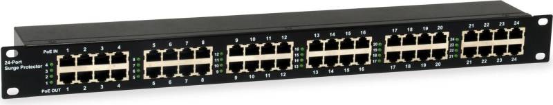 24-Port PoE Überspannungsschutz, 6KV, 30W Hersteller: LEVELONE (ESP-2400) von LevelOne