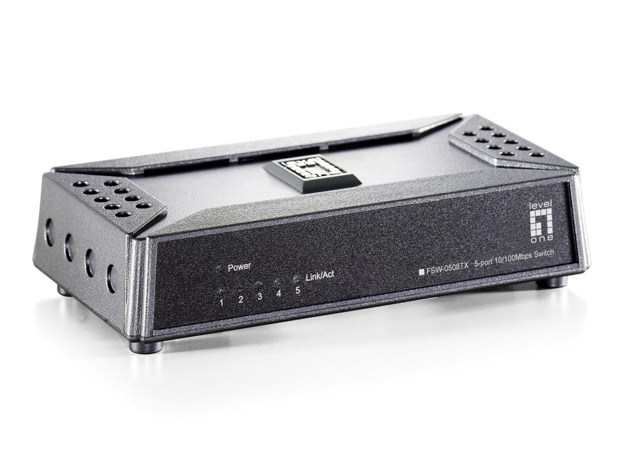 LevelOne FSW-0508TX 5-Port Fast Ethernet Switch von LevelOne