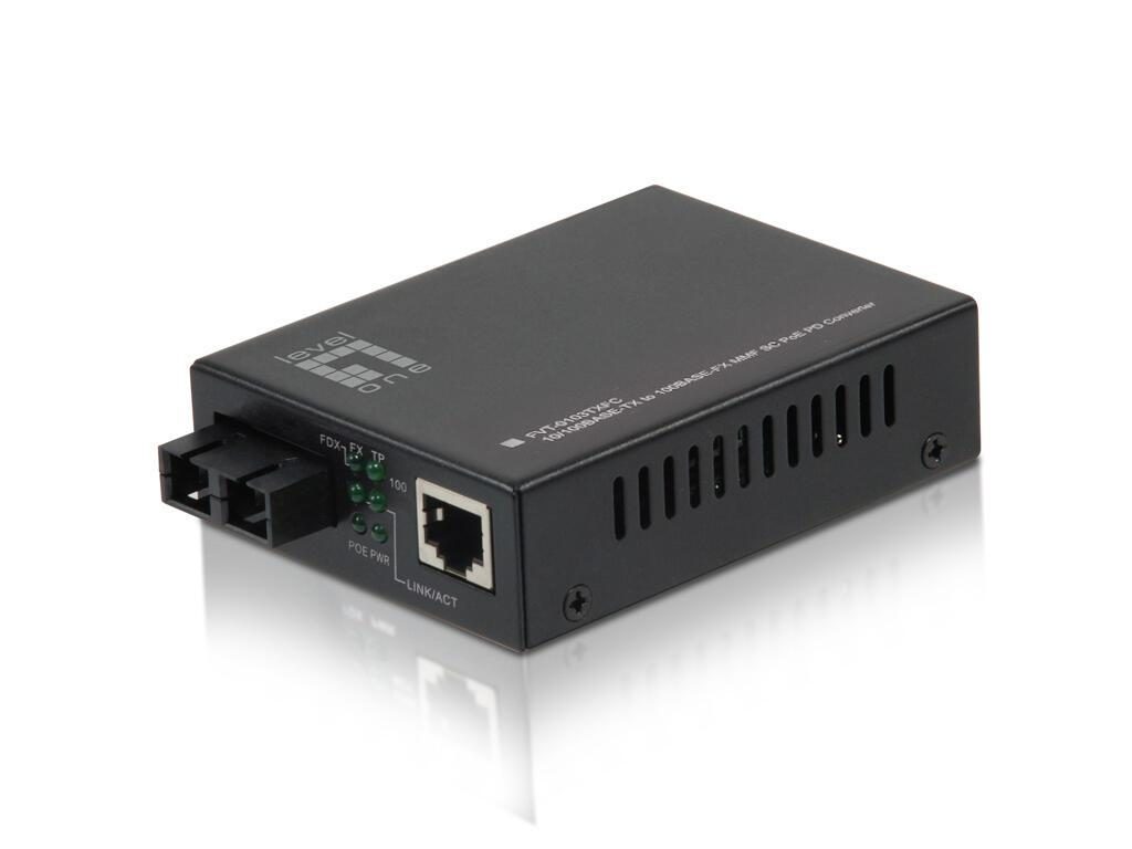 LevelOne FVT-0103TXFC RJ45 to SC Fast Ethernet Media Converter von LevelOne