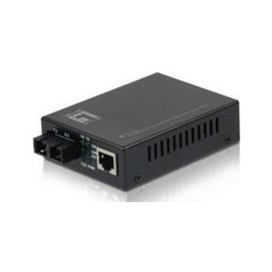 LevelOne FVT-2401 - Medienkonverter - RJ-45 / SC-Einzelmodus - bis zu 40 km - 1310 nm (FVT-2401) von LevelOne