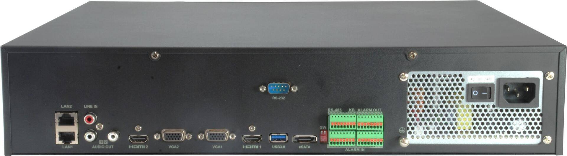 LevelOne GEMINI series NVR-0764 - NVR - 64 Kanäle - netzwerkfähig - Rack - einbaufähig von LevelOne