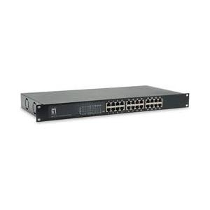LevelOne GEP-2421W630 - Switch - 24 x 10/100/1000 (PoE) - an Rack montierbar - PoE+ (630 W) (GEP-2421W630) von LevelOne