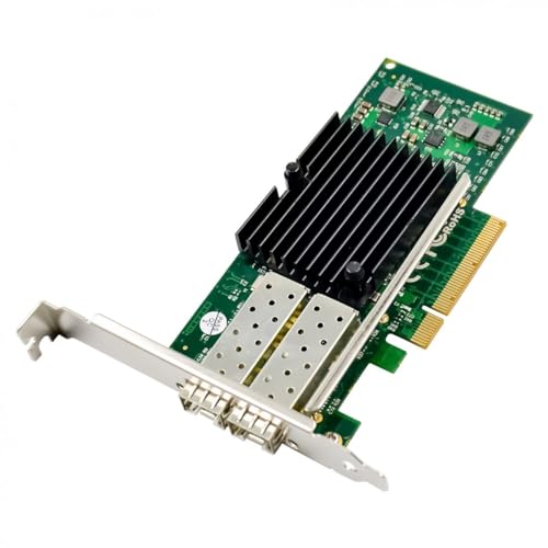 LevelOne GNC-0202, 10-Gigabit-Glasfaser-PCIe-Netzwerkkarte, 2 x 10GbE SFP+-Steckplätze von LevelOne