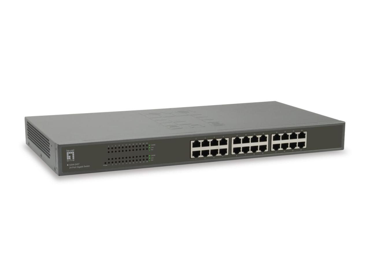 LevelOne GSW-2457 24-Port Gigabit Switch von LevelOne