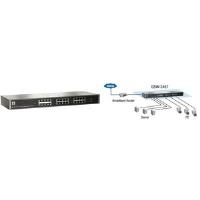 LevelOne GSW-2457 - Switch - 24 x 10/100/1000 - Desktop (524728) von LevelOne