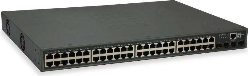 LevelOne GTP-5271 Managed L3 Gigabit Ethernet (10/100/1000) Grau Power over Ethernet (PoE) (GTP-5271) von LevelOne