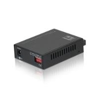 LevelOne GVT-2001 - Medienkonverter - 10Base-T, 100Base-TX, 1000Base-T - 1000Base-SX MMF SC / RJ-45 - extern - bis zu 550 m - 850 nm (GVT-2001) von LevelOne