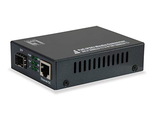 LevelOne Gigabit RJ45 zu SFP Mediakonverter, PoE PSE LevelOne Gigabit RJ45 zu SFP Mediakonverter, PoE PSE von LevelOne