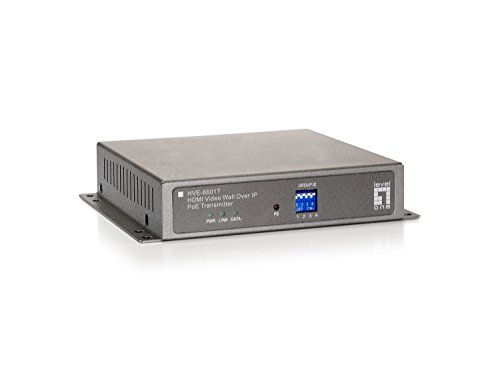 LevelOne HDMI over IP PoE HVE-6601T Transmitter Video Wall von LevelOne