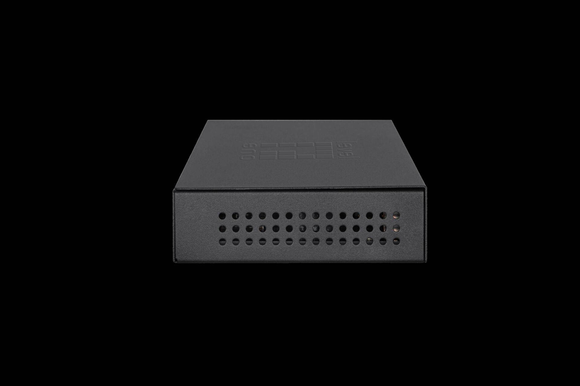 LevelOne Hilbert 8-Port Gigabit Smart Lite Switch - Managed - L2 - Gigabit Ethernet (10/100/1000) - Vollduplex (GES-2108) von LevelOne