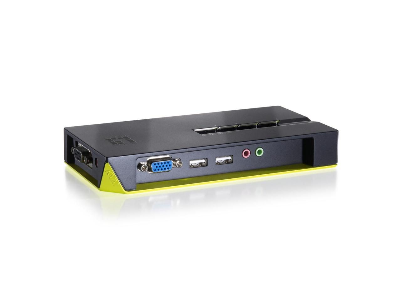 LevelOne KVM-0421 4-Port USB VGA KVM Switch, audio support von LevelOne