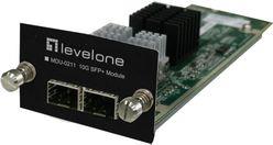 LevelOne MDU-0211 10 Gigabit Ethernet Netzwerk-Switch-Modul (MDU-0211) von LevelOne