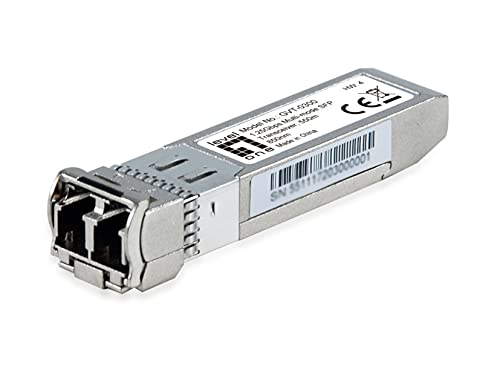 LevelOne MiniGBIC GVT-0300 SFP SX/LC Fiber MM 550m/850nm/1.25G Multi-Mode SFP Transceiver/Silber von LevelOne