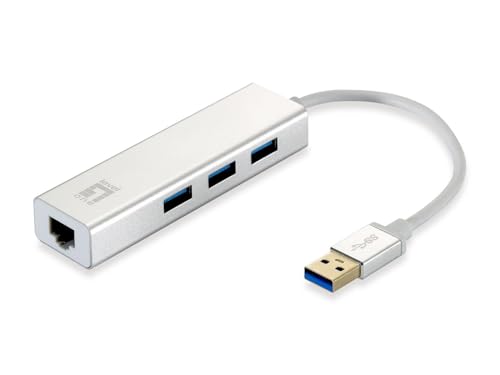 LevelOne Netzwerkadapter USB-Hub 3-Port Wake-on-LAN USB-0503 V 3 von LevelOne