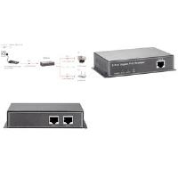 LevelOne POR-0122 - Repeater - 2 Anschlüsse - 10Base-T, 100Base-TX, 1000Base-T - RJ-45 / RJ-45 - extern - bis zu 100 m (552043) von LevelOne