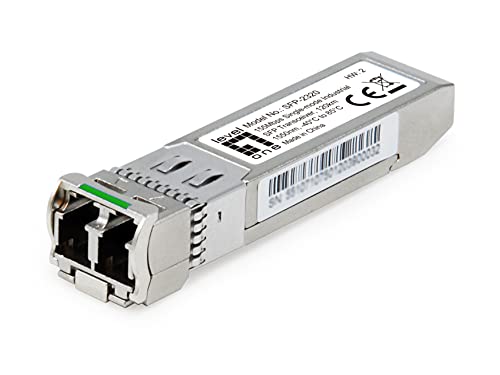 LevelOne SFP-2320 Netzwerk-Transceiver-Modul Faseroptik 155 Mbit/s 1550 nm/ 1.25G Single-Mode 120km/ Silber von LevelOne