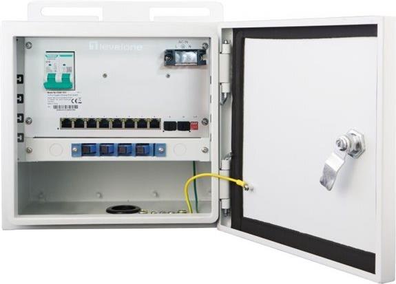 LevelOne Switch 10x GE OSW-1031 8x Outputs 802.3at/af PoE - Switch - Power over Ethernet (OSW-1031) von LevelOne