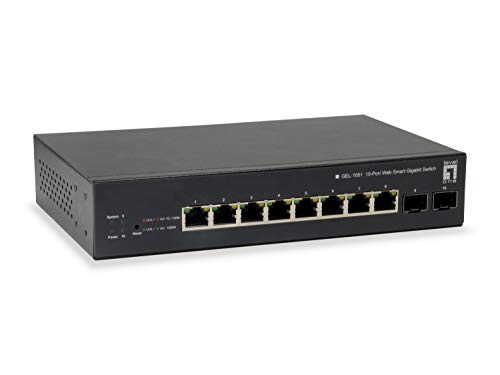 LevelOne Switch 8X GE GEP-1051 2Xgsfp 70W 8Xpoe LevelOne Switch 8X GE GEP-1051 2Xgsfp 70W 8Xpoe von LevelOne