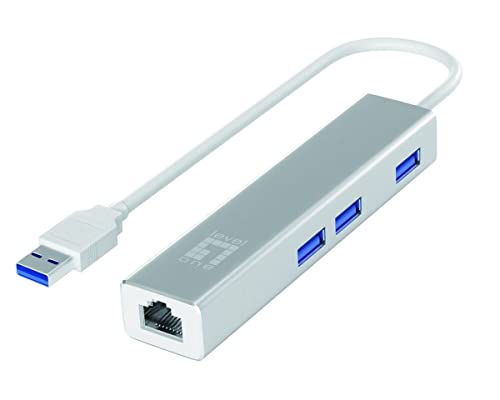 LevelOne USB-0503 Gigabit USB Netzwerkadapter mit USB Hub von LevelOne