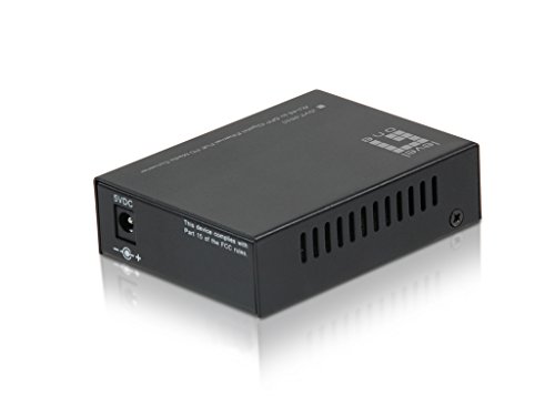 LevelOne gvt-2010 schwarz Konverter Support-Netzwerk – Wandler Support-Netzwerk (IEEE 802.3, IEEE 802.3 ab, IEEE 802.3 AF, IEEE 802.3 AT, IEEE 802.3u, IEEE 802.3 x, IEEE 802.3z, 10,100,1000 Mbit/s, 100Base-TX, 1000Base-T, 1000Base ‑ LX, 1000Base ‑ SX, vollständige, Demi, SFP) von LevelOne