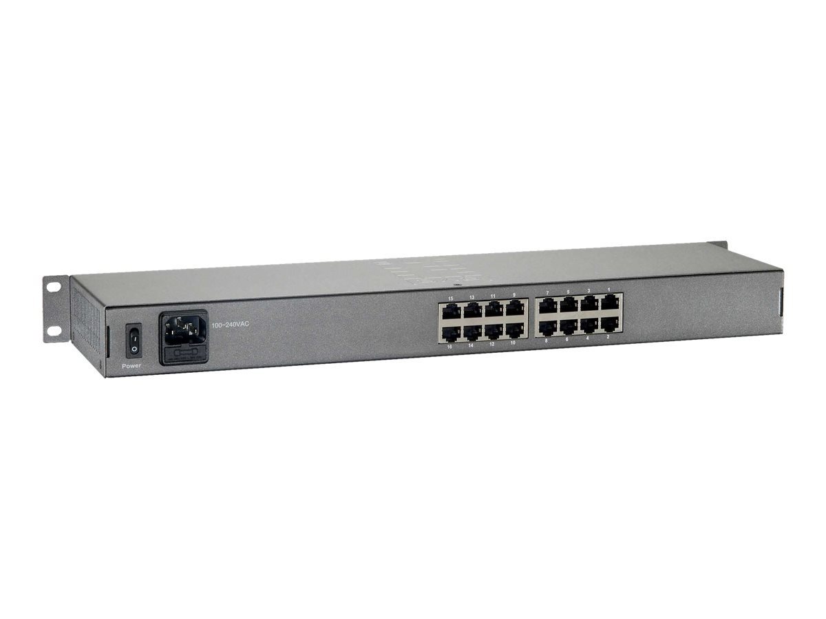 Levelone LEVEL ONE LevelOne FEP-1601W120 16-Port Fast Ethernet PoE Switch 120W Netzwerk-Switch von Levelone