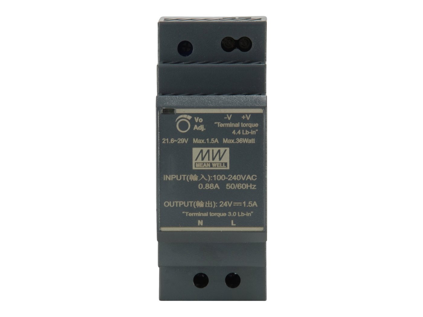 Levelone LEVEL ONE ind. Netzteil POW-2411 24VDC 30W DIN-Schiene PC-Netzteil Levelone LEVEL ONE ind. Netzteil POW-2411 24VDC 30W DIN-Schiene PC-Netzteil von Levelone