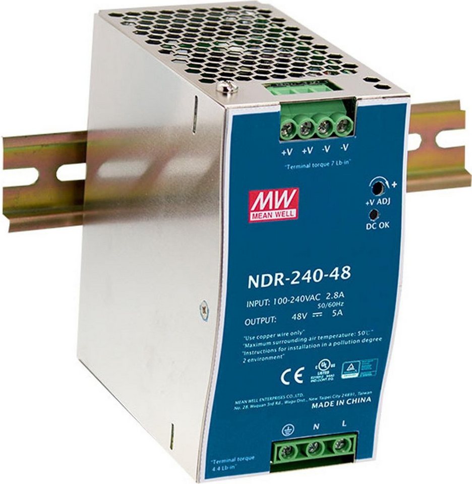 Levelone LEVEL ONE ind. Netzteil POW-4851 48VDC 240W DIN-Schiene PC-Netzteil Levelone LEVEL ONE ind. Netzteil POW-4851 48VDC 240W DIN-Schiene PC-Netzteil von Levelone