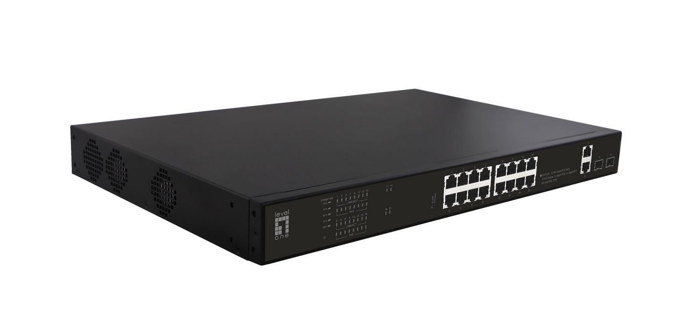 Levelone LEVELONE Switch 20x GE GEP-2021 270W 16xPo Netzwerk-Switch Levelone LEVELONE Switch 20x GE GEP-2021 270W 16xPo Netzwerk-Switch von Levelone