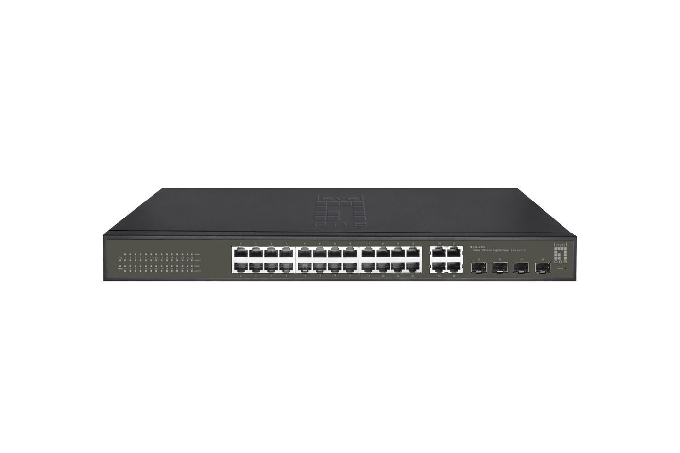 Levelone LEVELONE Switch 24x GE GES-2128 4xGE 4xGSFP 19 Netzwerk-Switch Levelone LEVELONE Switch 24x GE GES-2128 4xGE 4xGSFP 19 Netzwerk-Switch von Levelone