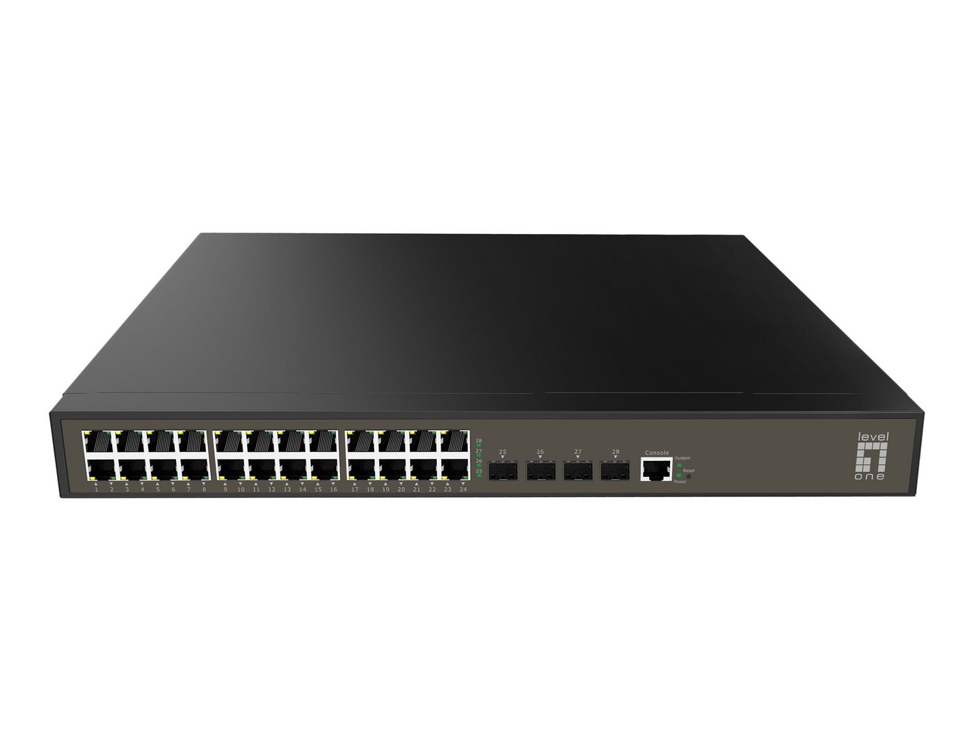 Levelone LevelOne Switch 8x GE GEL-1061 4xGSFP 19" Netzwerk-Switch Levelone LevelOne Switch 8x GE GEL-1061 4xGSFP 19" Netzwerk-Switch von Levelone
