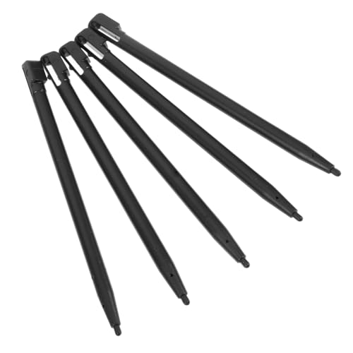 Levemolo 5St Stift tragbarer Smart Pen Kugelschreiber mit Stylus-Spitze Tablet-Zubehör für Touchpen für Touchscreen Touchscreen-Geräte Stylist für Tablets Plastik Black von Levemolo