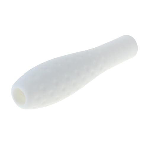 Levemolo Stift-Schutzhülle Eingabestift Griff Stiftschutz Schutzhülle für Schreibstifte Touchscreen-Stift Stiftabdeckung aus Silikon Schutzhülle aus Silikon Weiß von Levemolo