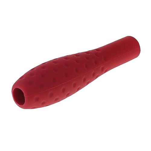 Levemolo Stiftabdeckung Aus Silikon Tragbarer Stifthalter Ergonomischer Griffhalter Eingabestift Für Touchscreen Tasche Für Touchscreen-stifte Stift-schutzhülle Kapazitive Stifthülle Rot von Levemolo